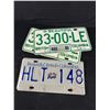 Image 2 : Lot of 9 Vintage BC License Plates