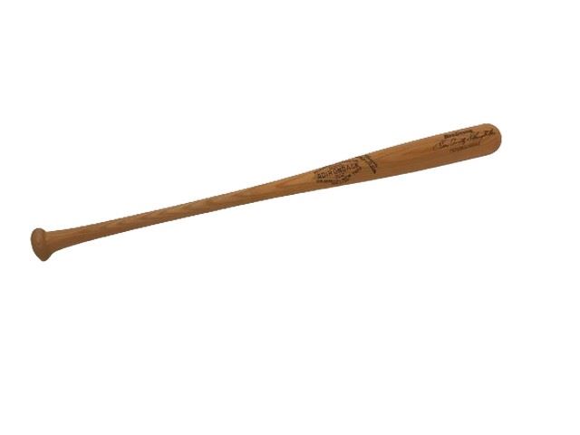Enos “Country” Slaughter signed baseball bat