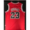 Image 1 : MICHAEL JORDAN SIGNED CHICAGO BULLS MITCHELL AND NESS BASKETBALL JERSEY (UPPER DECK COA)