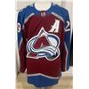 Image 2 : NATHAN MACKINNON SIGNED COLORADO AVALANCHE ADIDAS PRO JERSEY (FROZEN POND COA)