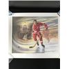 Image 1 : LTD. EDITION GORDIE HOWE JAMES LUMBER SIGNED MR, HOCKEY PRINT