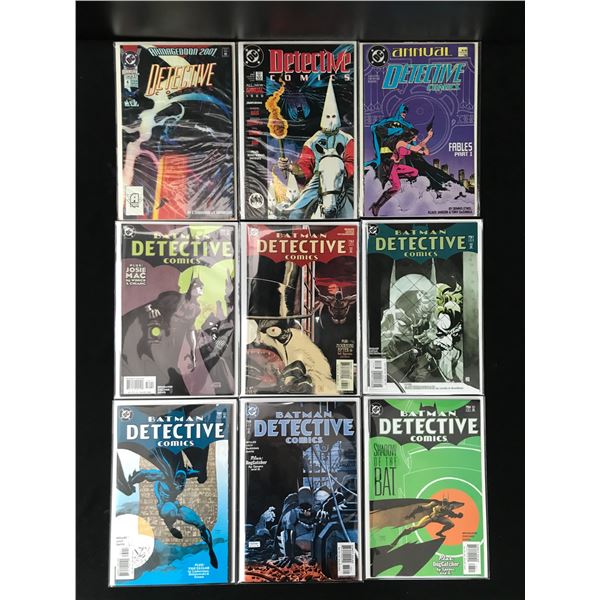 Marvel Detectives LOT OF 9 DETECTIVE COMICS (MARVEL COMICS)