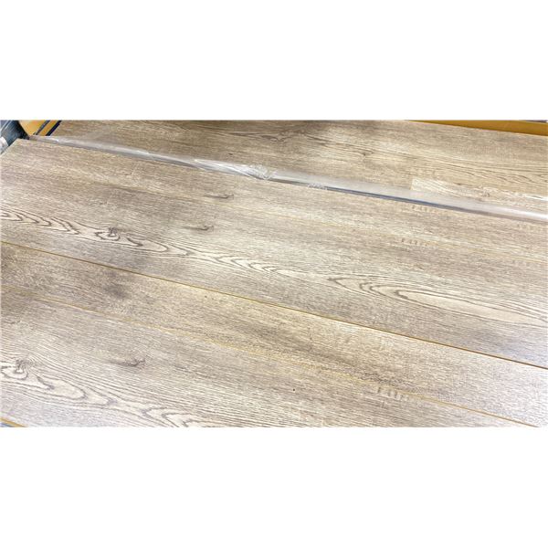 1,103.19 SQ FT OF FLOOR SCORE 7L12XRWRL/8048RW MOJAVE OAK 12MM GLUELESS LAMINATE FLOORING