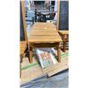 Image 3 : PATIOFLARE PF10078 TEAK WOOD / BLACK 3PCS OUTDOOR LAKESIDE LAZY LOUNGER SET *IN BOX*