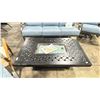 Image 2 : CABANA COAST BLACK CAST ALUMINUM 50"W X 32"D PROPANE FIRE TABLE