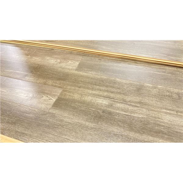 1,103.19 SQ FT OF FLOOR SCORE 7L12XRWRL/8049RW TOMLINSON OAK 12MM GLUELESS LAMINATE FLOORING