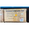 Image 2 : SEAMAX SEADANCER 108 ORANGE INFLATABLE STAND UP PADDLE BOARD WITH BACKPACK, PUMP, PATCH KIT, LEASH &