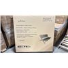 Image 2 : PATIOFLARE PF10014 TEAK FRAMED BLACK MESH FOLDING 2 SEAT OUTDOOR PATIO BENCH *IN BOX*