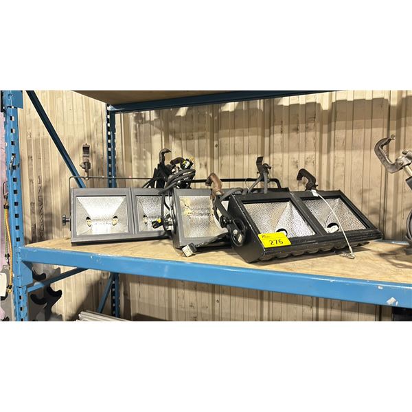 3 PENN FABRICATION DUAL FLOOD LIGHTS