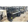 Image 1 : YAMAHA U1 5794810 BLACK MOBILE JAPAN MADE UPRIGHT PIANO ON PIANO MOVERS *NO STOOL*