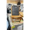 Image 2 : PATIOFLARE PF10078 TEAK WOOD / BLACK 3PCS OUTDOOR LAKESIDE LAZY LOUNGER SET *IN BOX*