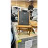 Image 2 : PATIOFLARE PF10078 TEAK WOOD / BLACK 3PCS OUTDOOR LAKESIDE LAZY LOUNGER SET *IN BOX*