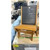 Image 2 : PATIOFLARE PF10078 TEAK WOOD / BLACK 3PCS OUTDOOR LAKESIDE LAZY LOUNGER SET *IN BOX*