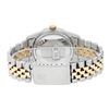 Image 4 : Rolex Mens 2T Yellow Gold And Steel White Roman Diamond Bezel Datejust Wristwatc