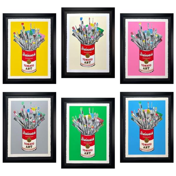 Tomato Pop Set by Mr Brainwash