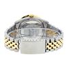 Image 5 : Rolex Mens Two Tone White Roman 3 ctw Channel Set Diamond Bezel Datejust Wristwa
