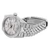 Image 6 : Rolex Midsize 31MM Stainless Steel Silver Index Diamond Bezel Datejust Wristwatc