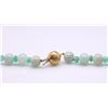 Image 4 : Jadeite, Emerald & 18K Gold Necklace by R. L. Kay