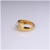 Image 3 : 18k Yellow Gold & Custom Cut Moissanite Ring by Carlo Rici