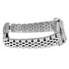 Image 7 : Rolex Ladies Stainless Steel Silver Index Diamond Bezel Date Wristwatch With Rol