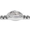 Image 6 : Rolex Ladies Stainless Steel Silver Index Diamond Bezel Date Watch With Rolex Bo