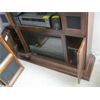 Image 3 : ELECTRIC FIREPLACE W/ENTERTAINMENT STAND SURROUND/MANTLE