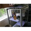 Image 2 : METAL & WOOD SHELF UNIT