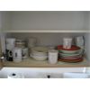 Image 1 : CONTENTS OF CUPBOARD: CORNINGWARE DISHES, ETC.