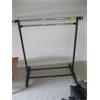 Image 1 : BLACK & CHROME METAL CLOTHES RACK