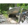 Image 1 : APPROX. 15' ALUMINUM BOAT ON TRAILER BY ALUMARINE