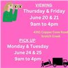 Image 1 : VIEWING & PICKUP DATES