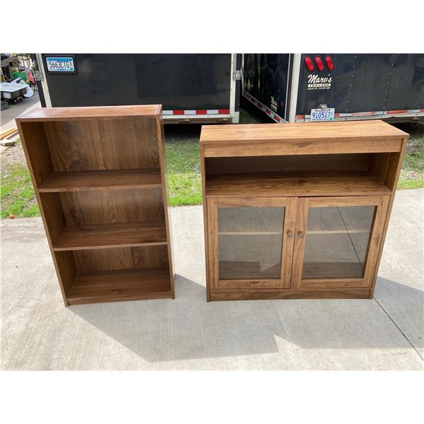 CABINET AND BOOKSHELF
