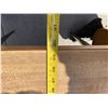 Image 10 : WALTER OF WABASH DROP LEAF TABLE - NEEDS MECHANISM TO HOLD LEAVES UP