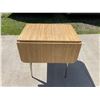 Image 1 : WALTER OF WABASH DROP LEAF TABLE - NEEDS MECHANISM TO HOLD LEAVES UP