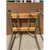 Image 7 : WALTER OF WABASH DROP LEAF TABLE - NEEDS MECHANISM TO HOLD LEAVES UP