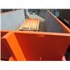 Image 2 : Orange Metal Roll-Off Container, Approx. 14' L X 6.5' W X 47" H