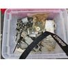 Image 2 : Contents of Pallet: Bins Fittings, Hardware, Cables, etc