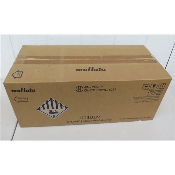 muRata UN3480 Lithium Ion Batteries in Box