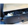 Image 2 : Black Metal 3-Drawer Lateral Filing Cabinet 36" x 40"H