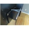Image 2 : Jesper Black Desk 8" x 48" & Organizer (unassembled)