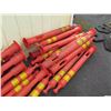 Image 8 : Multiple Orange Traffic Delineators w/ Bases
