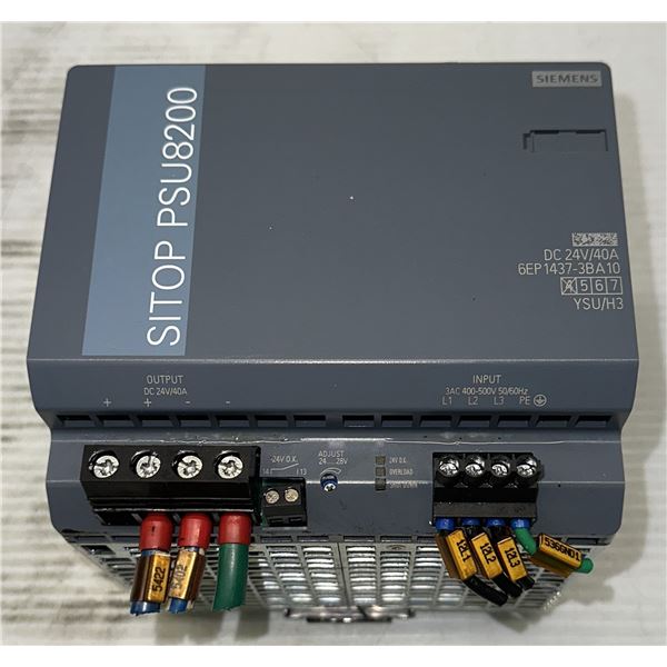 Siemens #6EP1437-3BA10 SITOP PSU8200 Power Supply