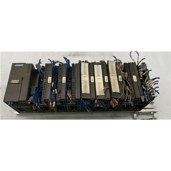 Siemens Rail w/ Power Supply & Modules as Pictured