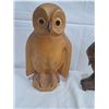 Image 2 : 3 Wooden Bird Decor