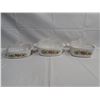 Image 1 : 3 "Harvest" Pattern  Corning Ware Dishes with Lids