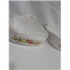 Image 2 : 3 "Harvest" Pattern  Corning Ware Dishes with Lids