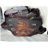 Image 1 : Wooden Epoxy Coated Clock