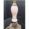 Image 2 : Marble Like Candle Sticks with Brass