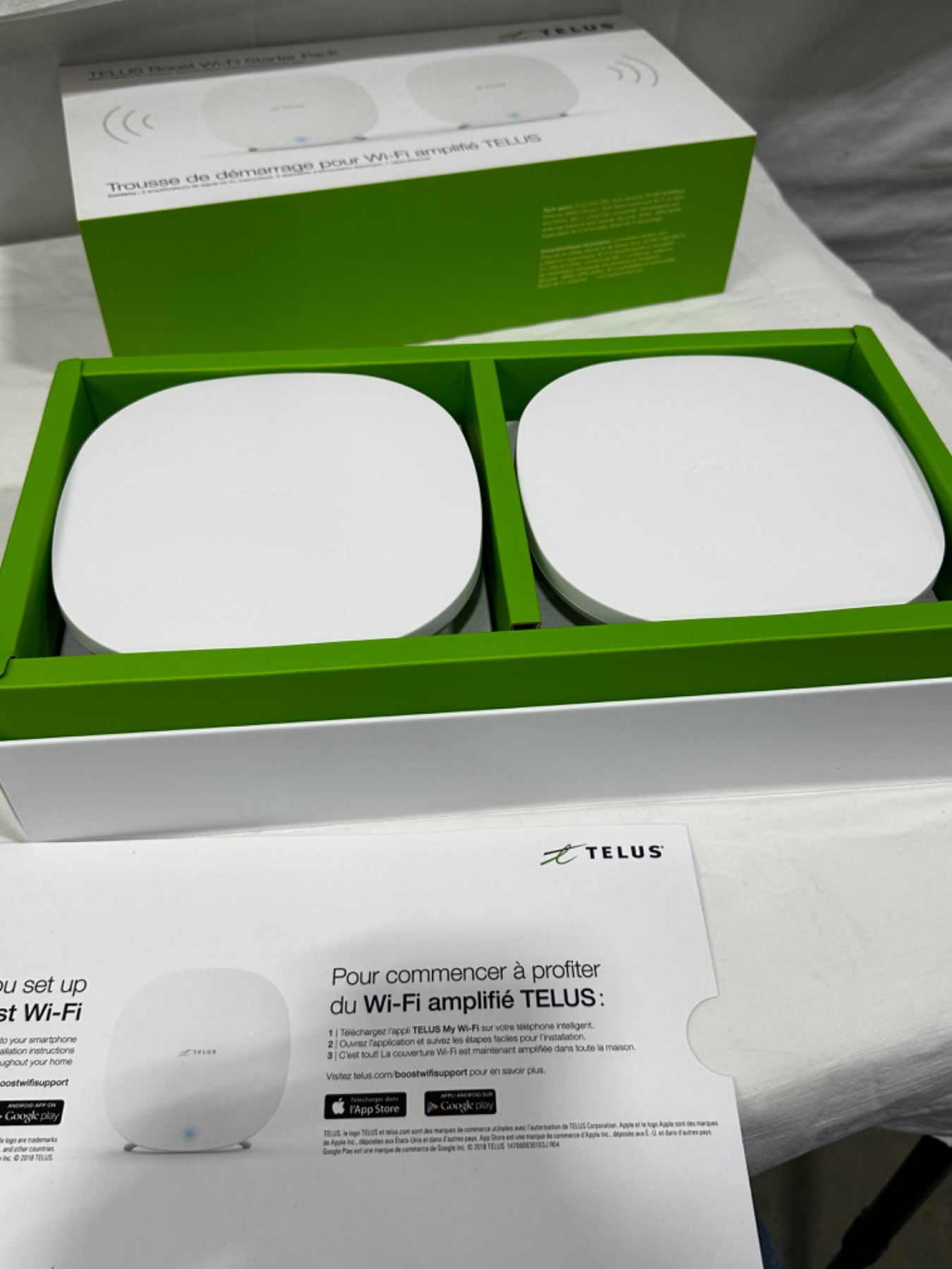 Telus Wifi Router TELUS Boost Wi-Fi Starter Pack - Sunrise Estate Services Ltd