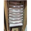 Image 2 : 78-White Padded Chrome Stool - 78 X $
